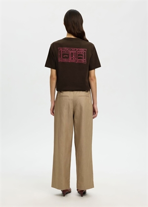 Relaxed Brook ss Hotel Amour tee Delicioso Selected Femme